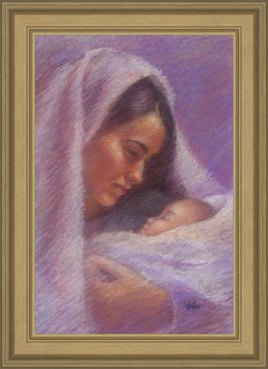 Mary & Jesus Pastel