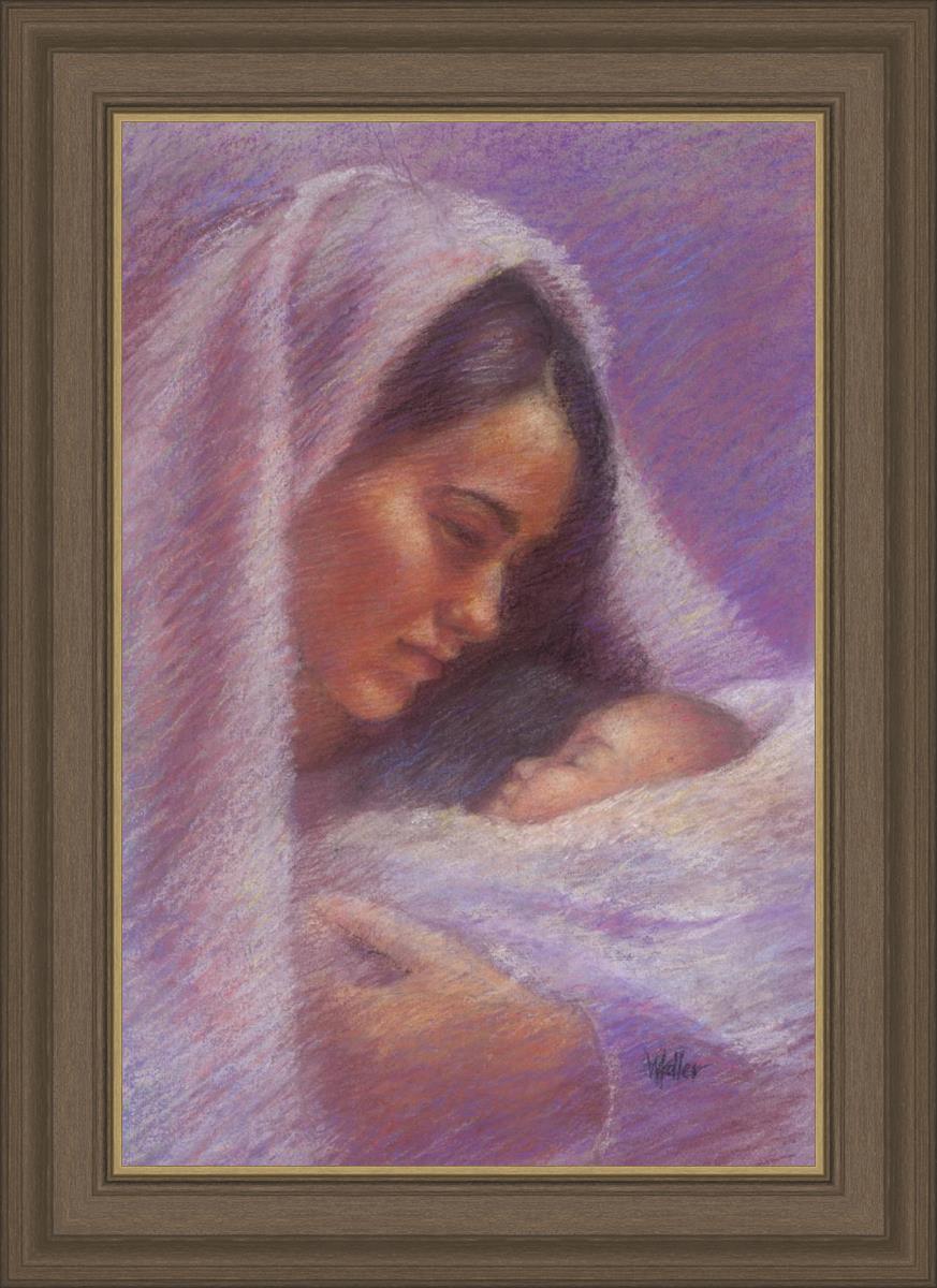 Mary & Jesus Pastel