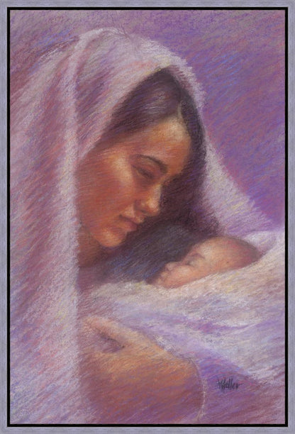 Mary & Jesus Pastel