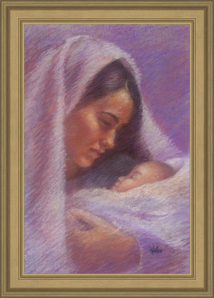 Mary & Jesus Pastel