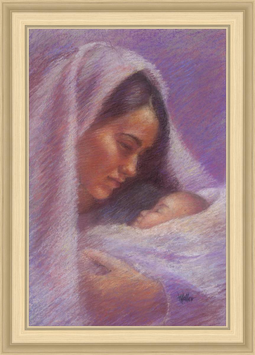 Mary & Jesus Pastel