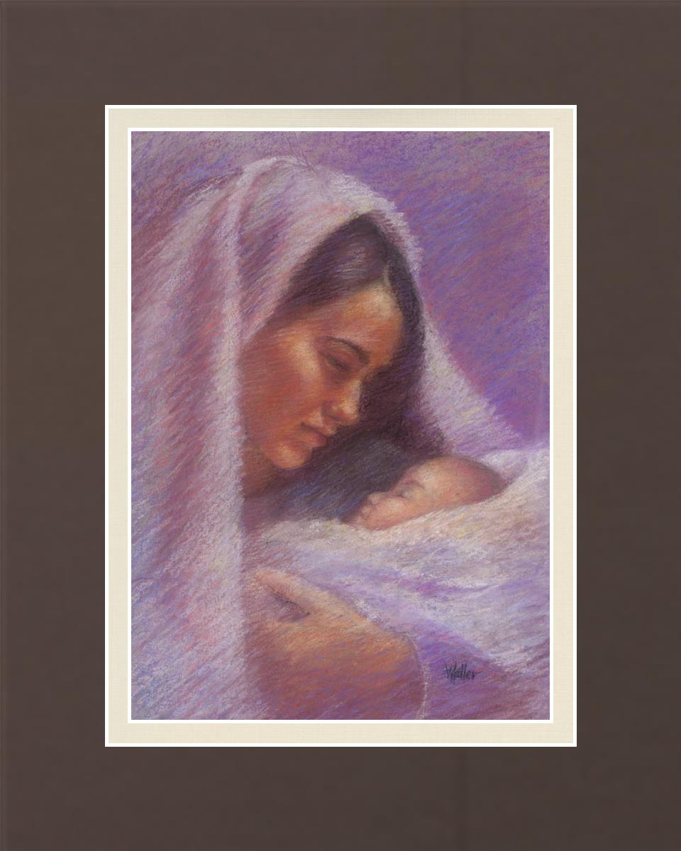 Mary & Jesus Pastel