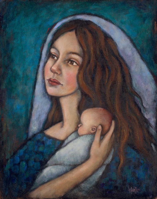 Mary and Baby Jesus Gallery Wrap