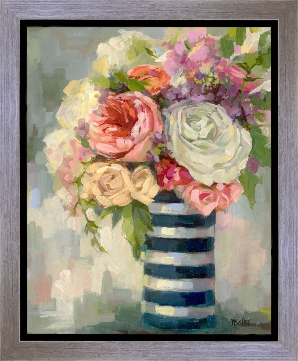 Flowers & Vase Gallery Wrap