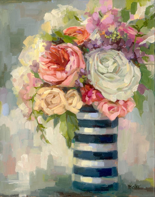 Flowers & Vase Gallery Wrap