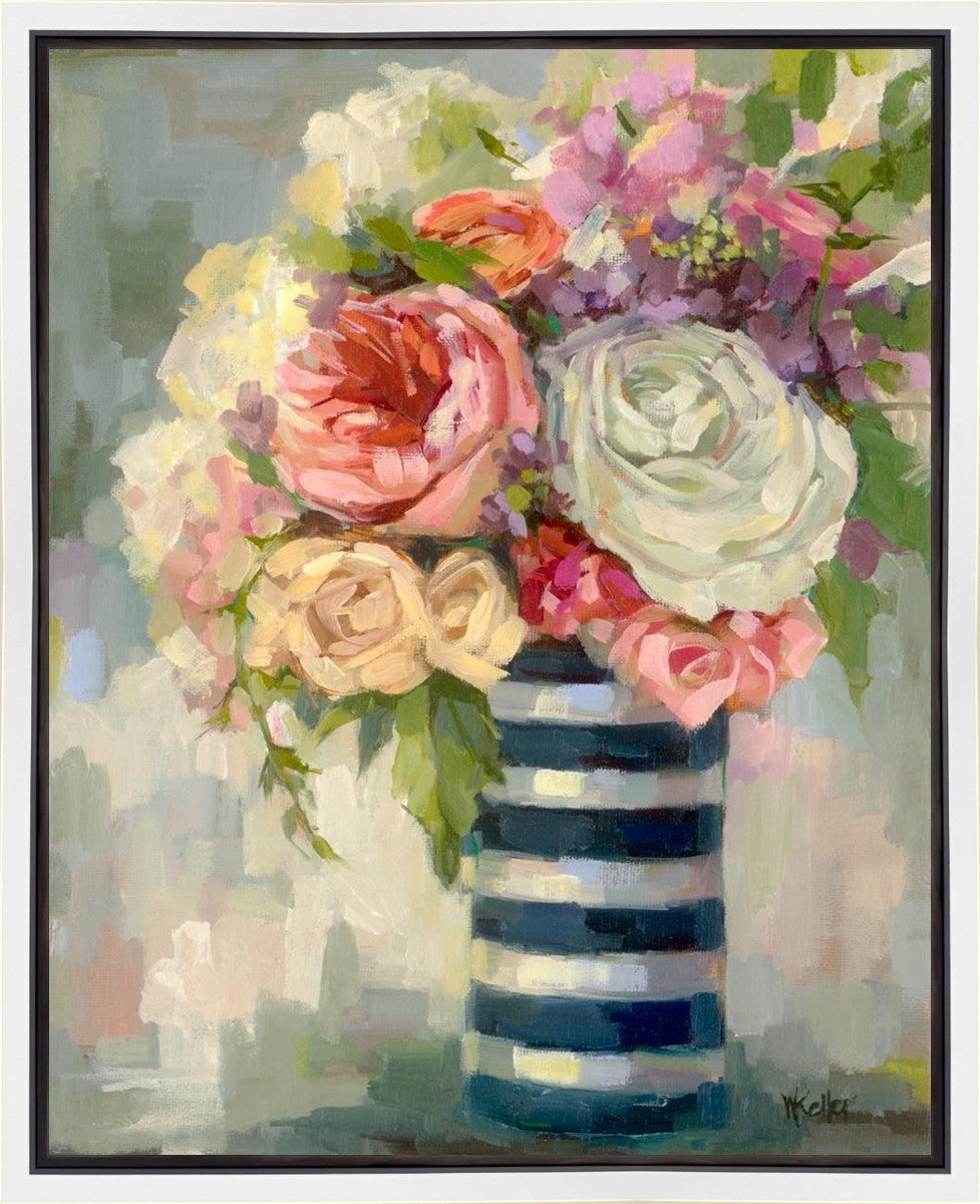 Flowers & Vase Gallery Wrap