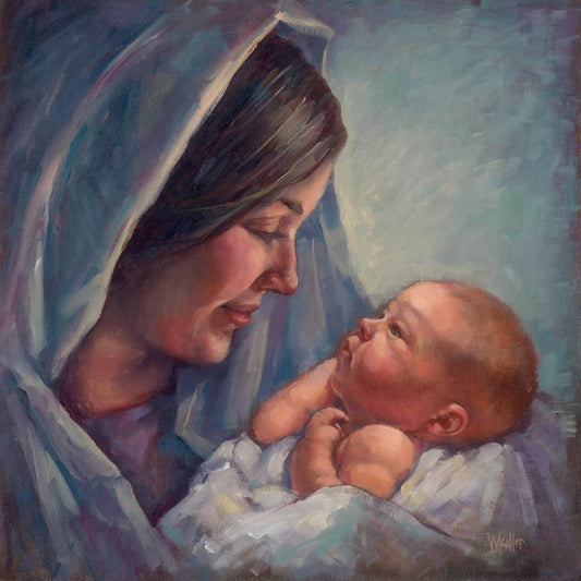 Mary and Baby Gallery Wrap