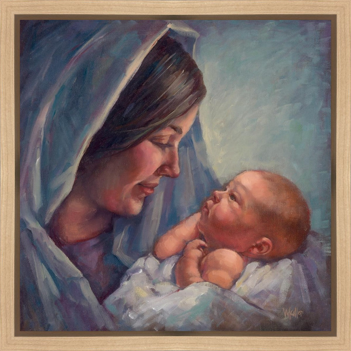 Mary and Baby Gallery Wrap