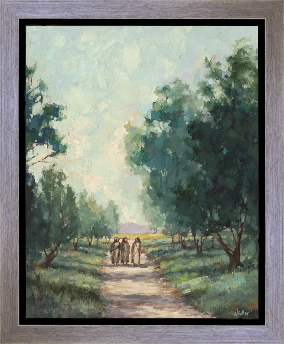 Road to Emmaus Gallery Wrap