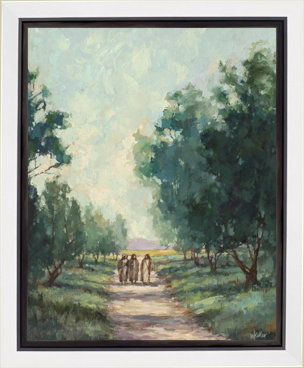 Road to Emmaus Gallery Wrap