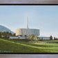 Provo Temple the Morning Breaks