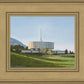 Provo Temple the Morning Breaks