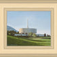 Provo Temple the Morning Breaks