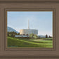 Provo Temple the Morning Breaks