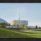 Provo Temple the Morning Breaks