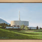 Provo Temple the Morning Breaks