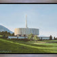 Provo Temple the Morning Breaks
