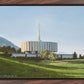Provo Temple the Morning Breaks
