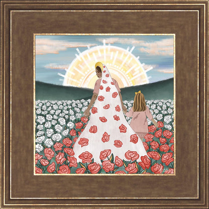 Her Touch is in The Flowers