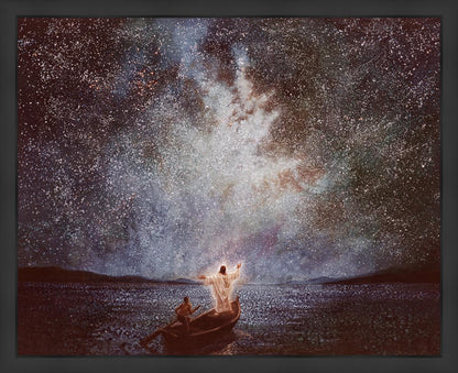 Calm and Stars Large Wall Art