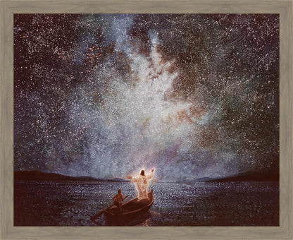 Calm and Stars Large Wall Art