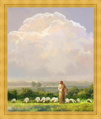 I Shall Not Want Large Wall Art