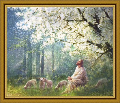 Sweet Is the Work Large Wall Art