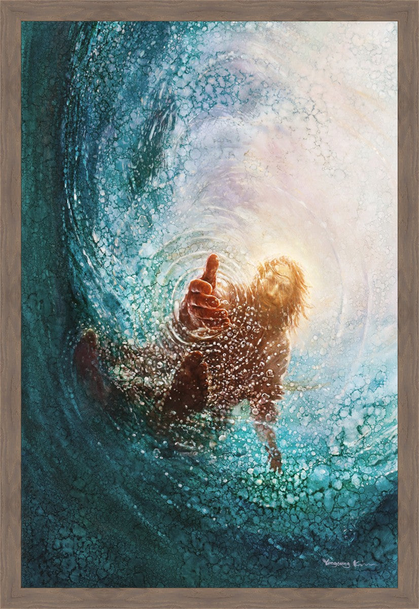The Hand of God Large Wall Art