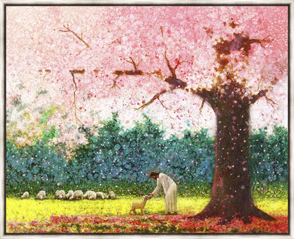 In Green Pastures Large Wall Art