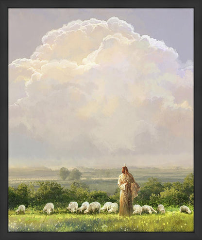 I Shall Not Want Large Wall Art