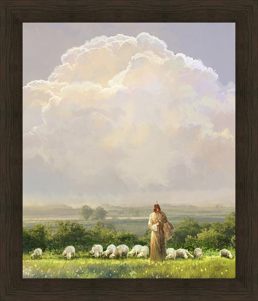 I Shall Not Want Large Wall Art