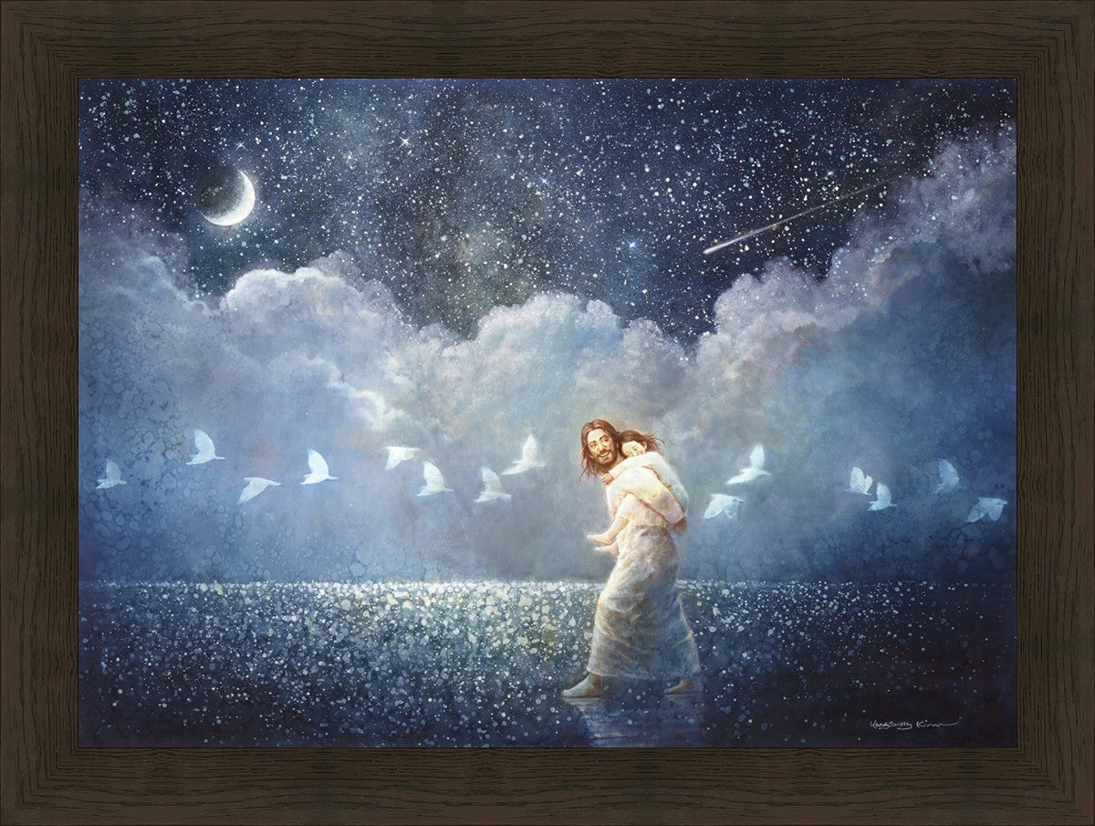 With All Thy Heart Large Wall Art