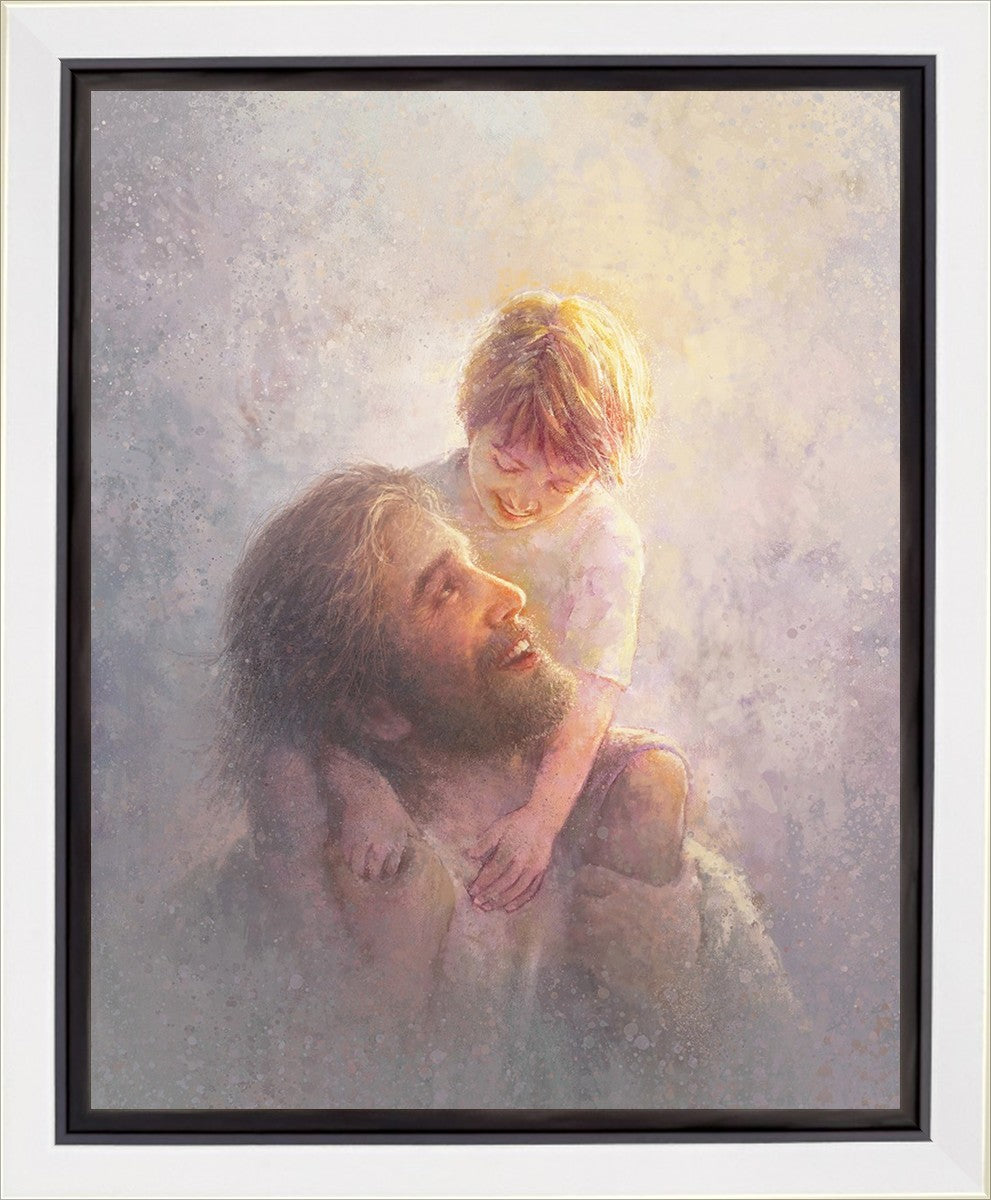 Light Upon His Shoulders Gallery Wrap