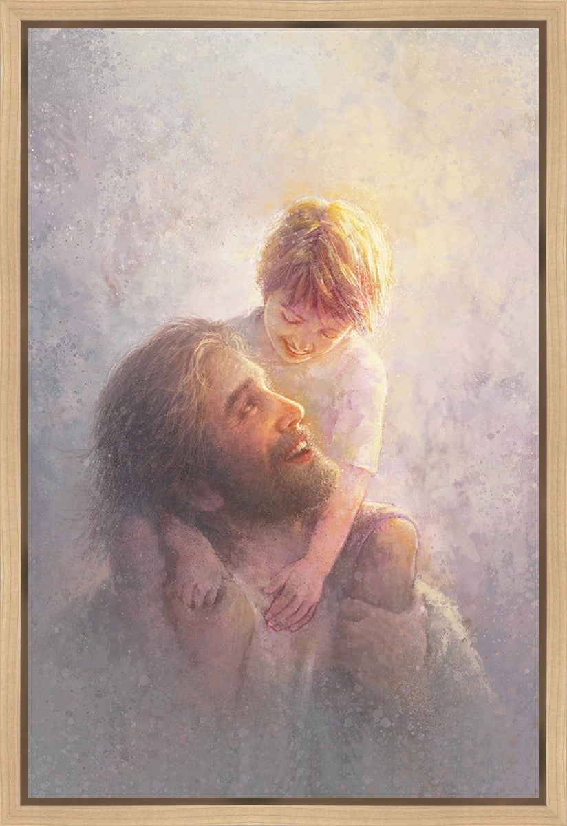 Light Upon His Shoulders Gallery Wrap