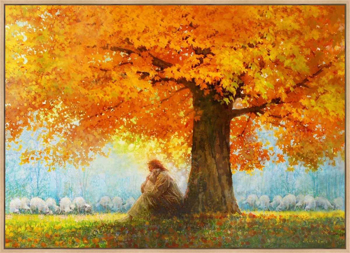 In His Arms Large Wall Art Gallery Wrap