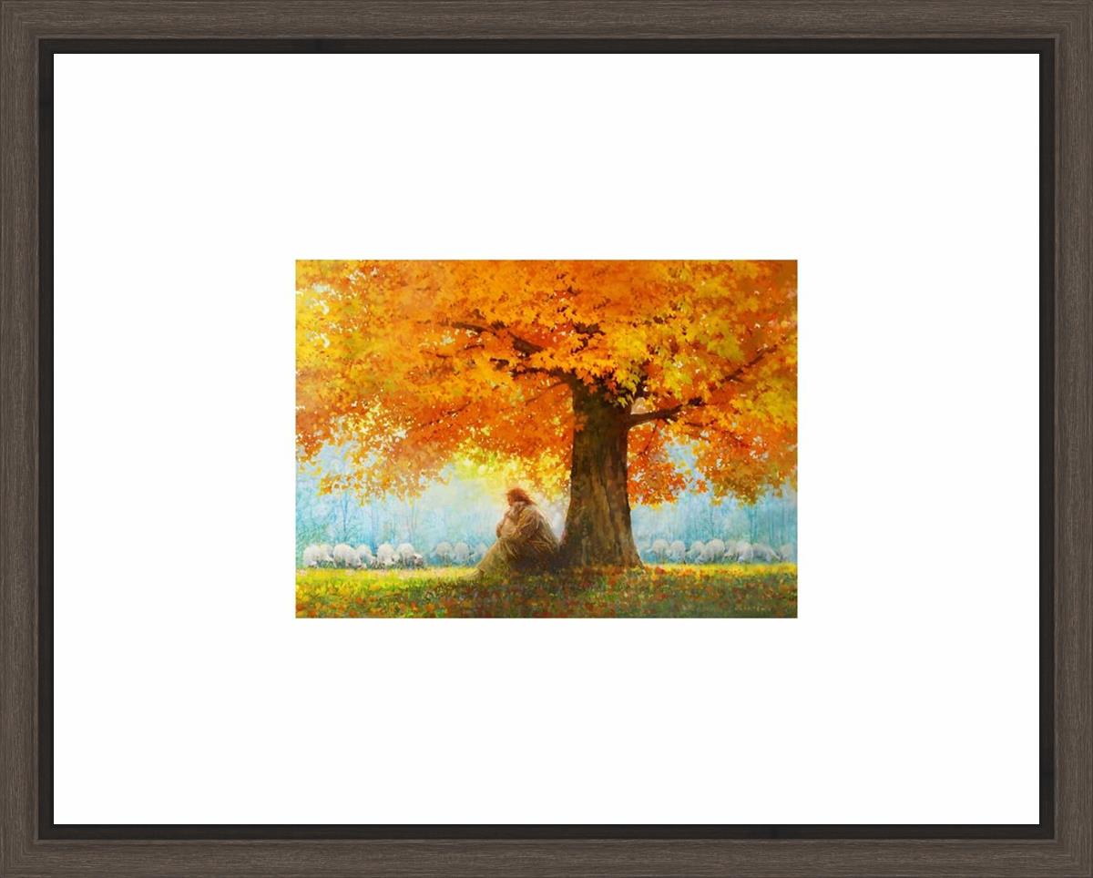 In His Arms Faux Mat