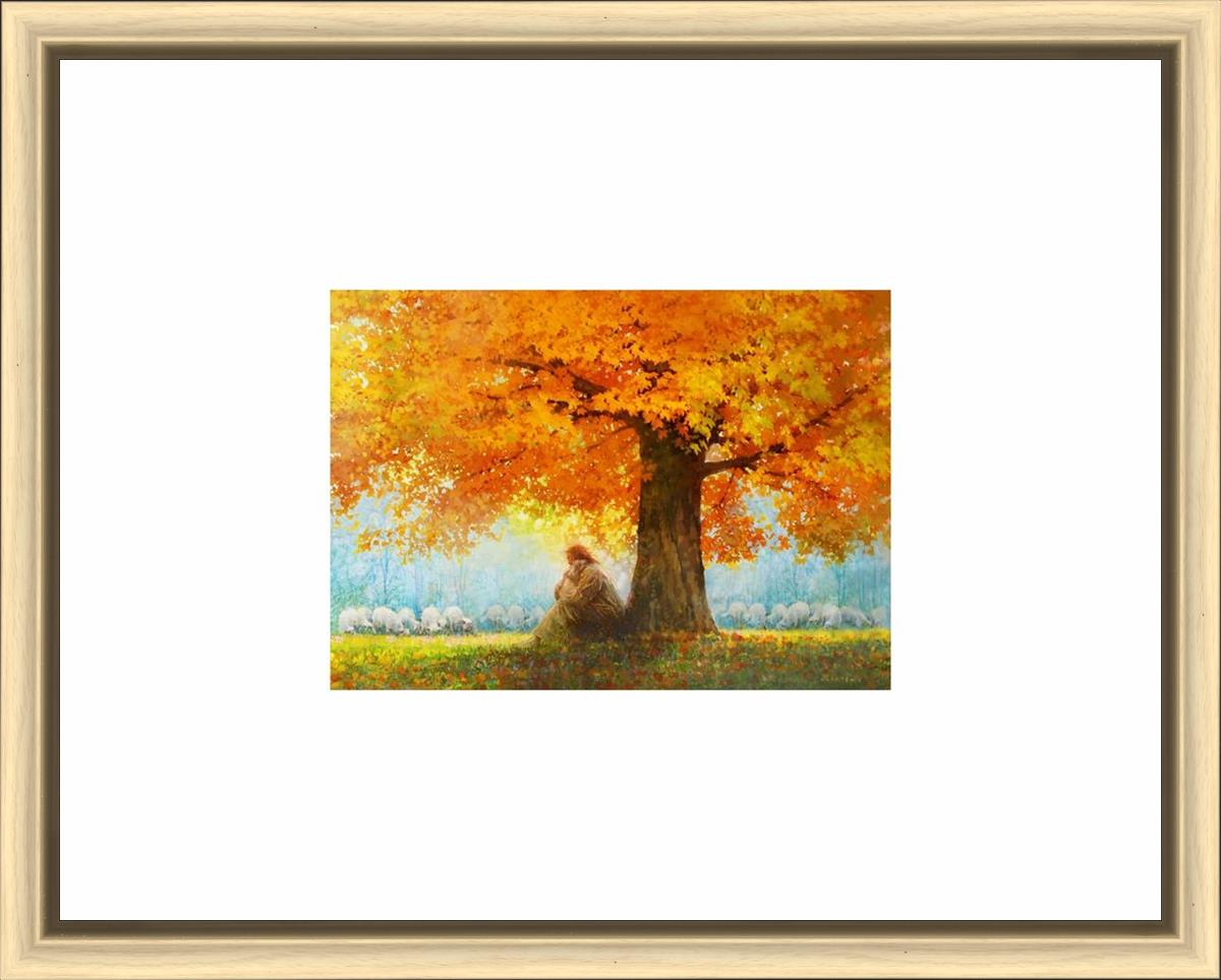 In His Arms Faux Mat