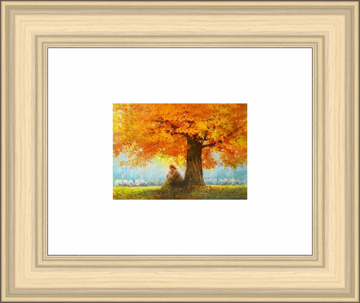 In His Arms Faux Mat