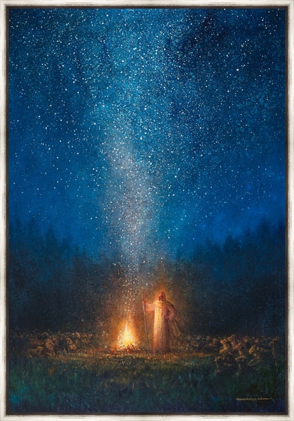 He Will Protect Us Large Wall Art