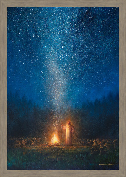 He Will Protect Us Large Wall Art