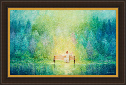 Come Unto Me and I Will Give You Rest Large Wall Art