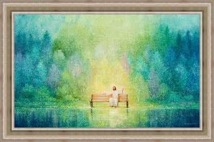 Come Unto Me and I Will Give You Rest Large Wall Art