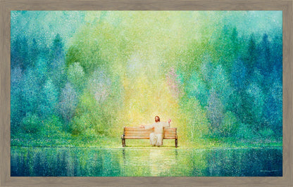 Come Unto Me and I Will Give You Rest Large Wall Art