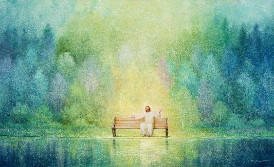 Come Unto Me and I Will Give You Rest Large Wall Art