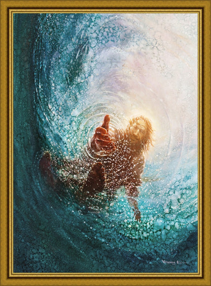 The Hand of God Large Wall Art