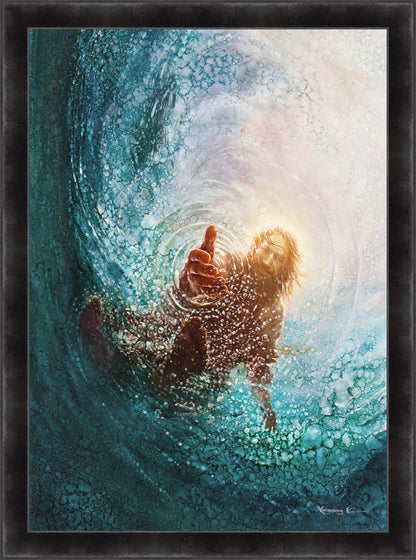 The Hand of God Large Wall Art