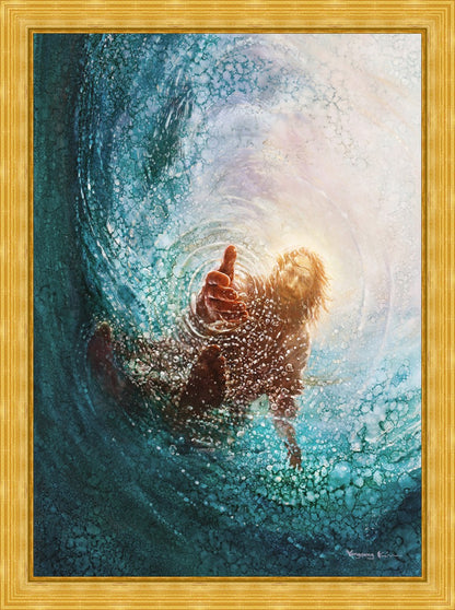 The Hand of God Large Wall Art