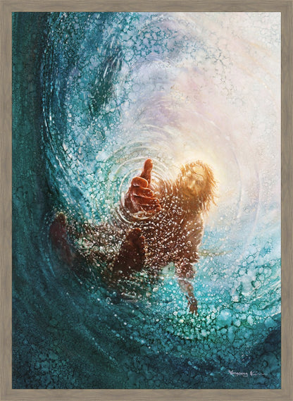 The Hand of God Large Wall Art