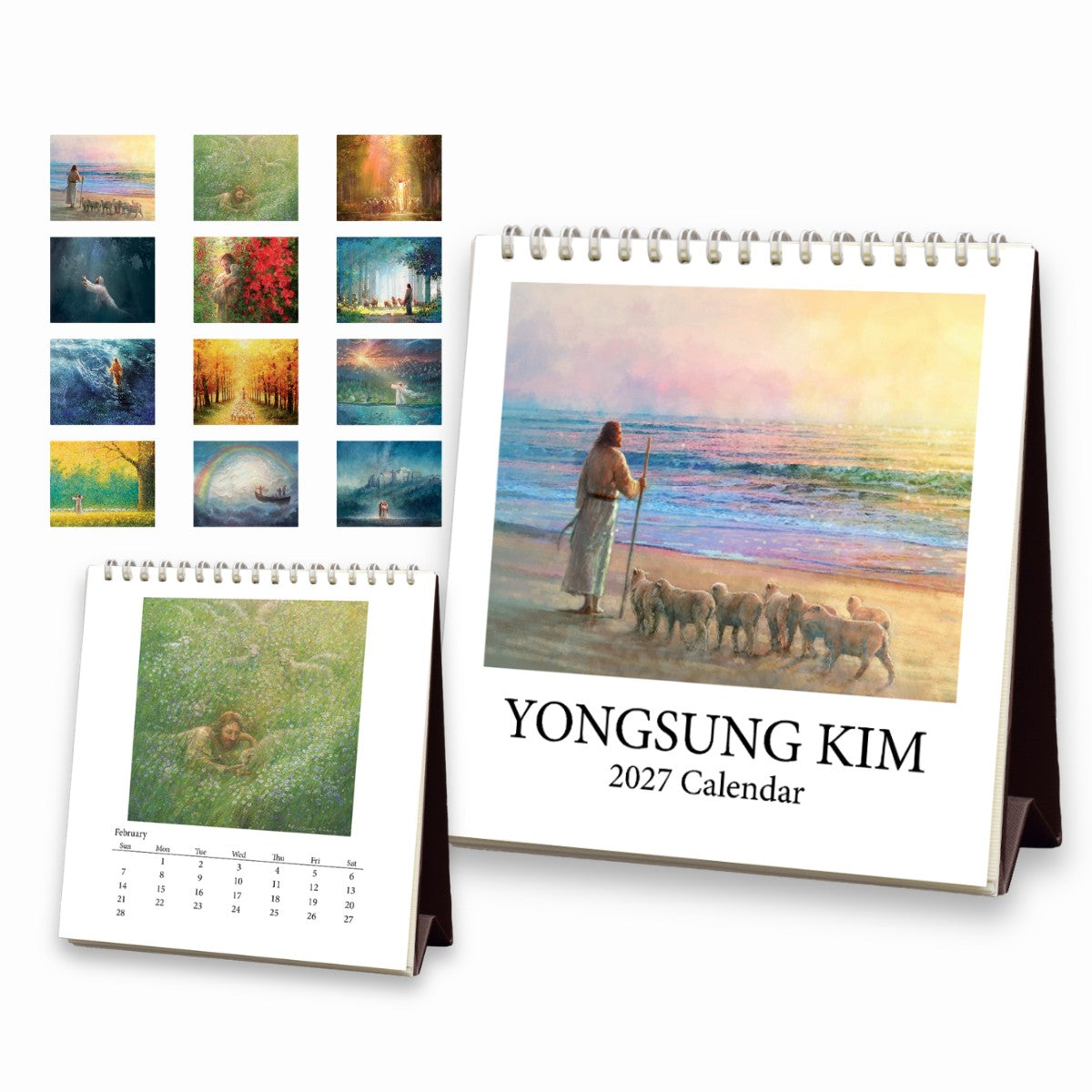 2027 Yongsung Kim Desktop Calendar