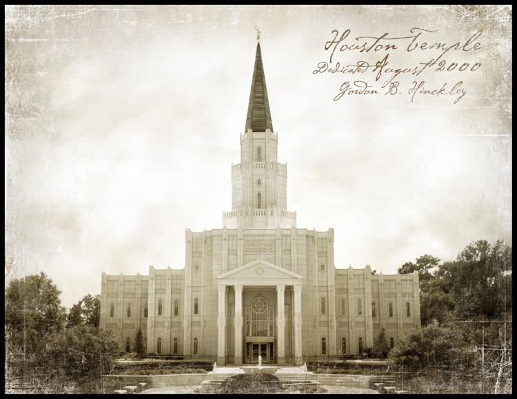 Houston Texas Temple Pictures & Art